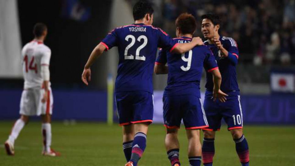 Япония постигна втора поредна победа под ръководството на Халилходжич