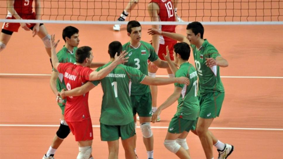 България изпусна Русия с 2:3 и остана на 6-о място на Евроволей 2015 за юноши