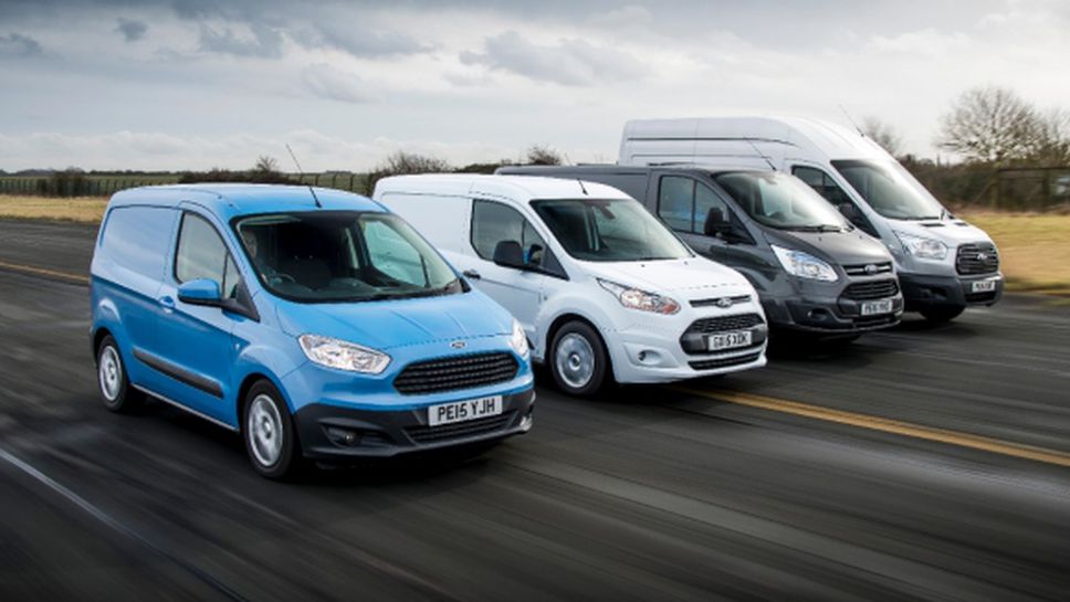 Легендарният Ford Transit чества 50 години вярна служба към бизнеса