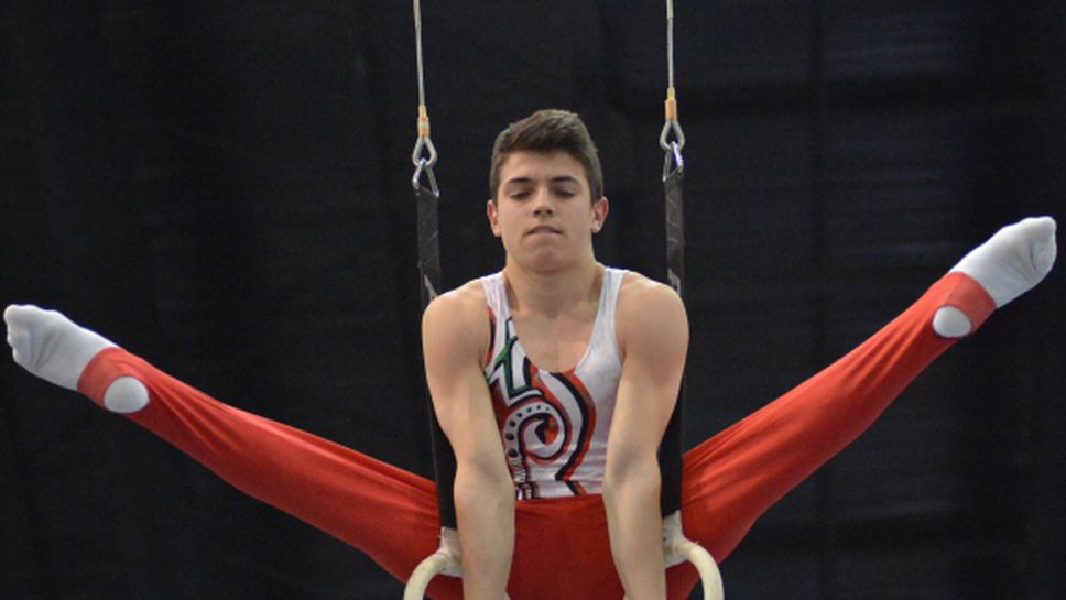 Йордан Александров с най-предно класиране от българите на ЕП по спортна гимнастика