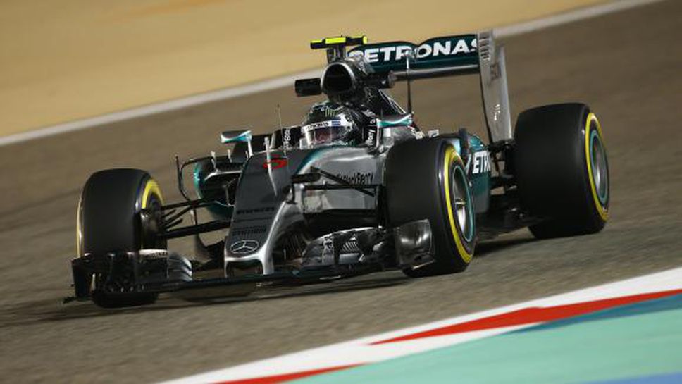 Розберг изпревари Хамилтън и Ферари във втората тренировка в Бахрейн