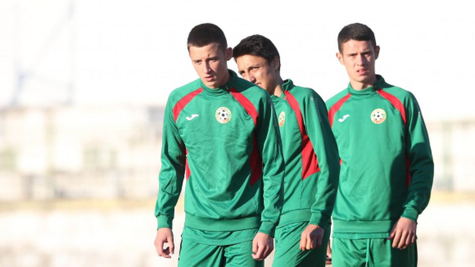България U17 надигра Сливен с 5:0 в проверка