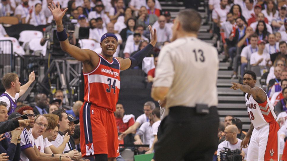 Пиърс показа класа, Вашингтон превзе Торонто след продължение