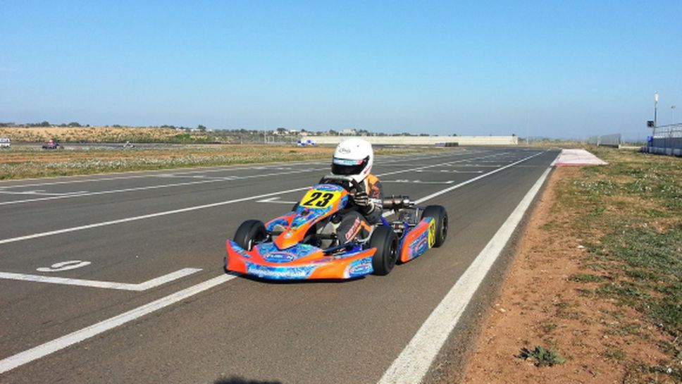 9-годишният картинг пилот Георги Димитров бе приет в основния отбор на Fusion Motorsport