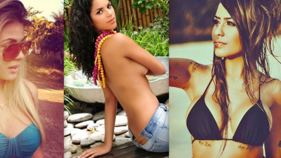 Три сексапилни футболни сестри (галерия)