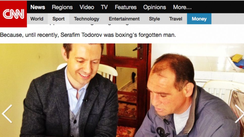 (АРХИВ) CNN на крака при Сарафа - Трагичната приказка на човека, победил Флойд Мейуедър (уникално видео)