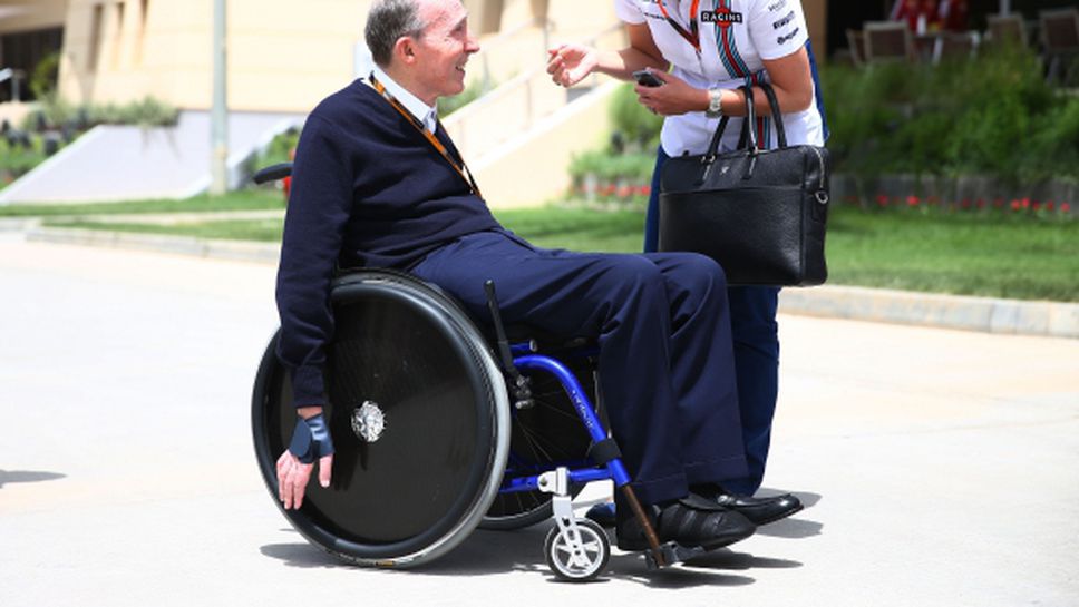 Сър Франк Уилямс не планира да се оттегля от Формула 1