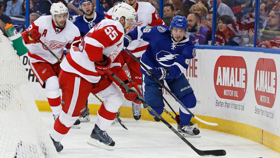 Детройт загуби ключов защитник за решителния мач с Тампа Бей