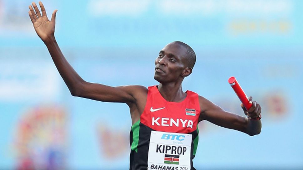 Асбел Кипроп пропуска Световното за щафети заради контузия