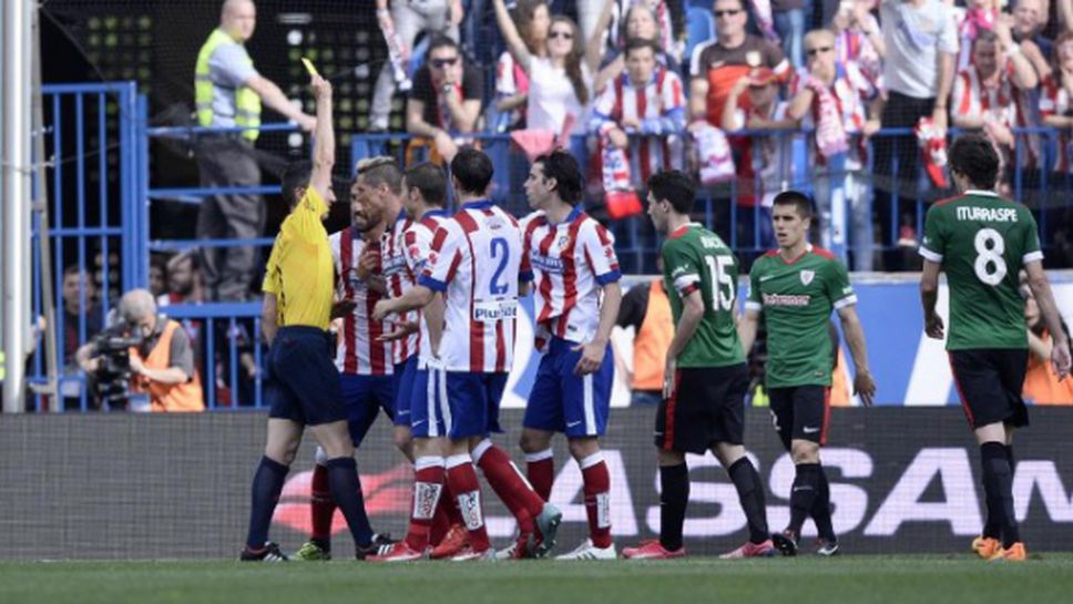 Два отменени гола и недадена дузпа ощетиха Атлетико (видео)