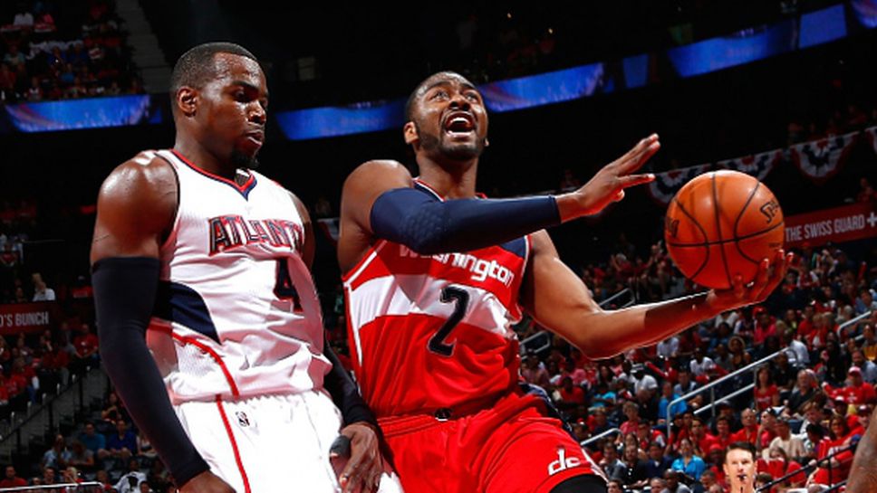 Участието на Джон Уол в плейофите вероятно приключи