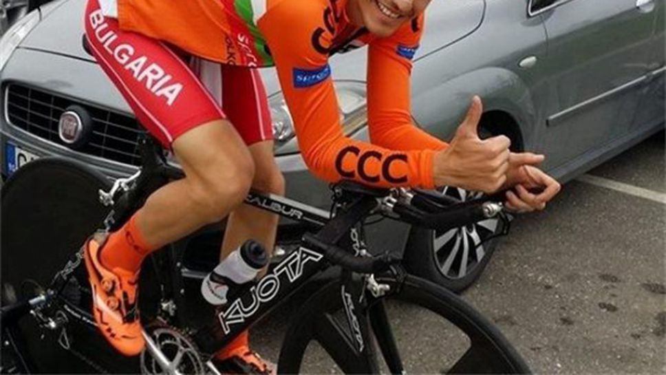 Първият българин в "Джирото" Николай Михайлов: Гоня етапна победа