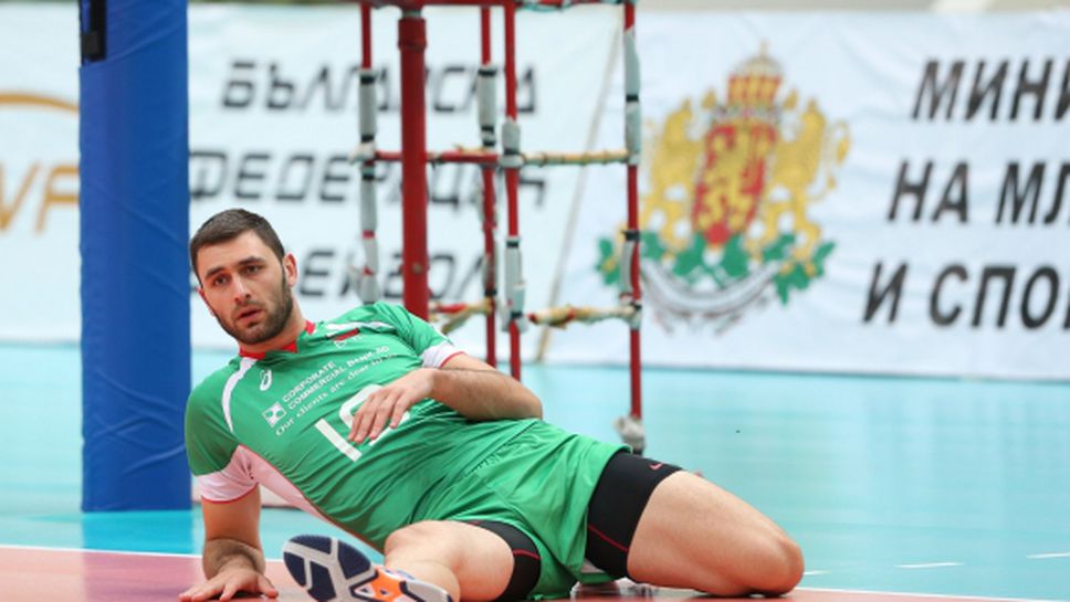 Лоши новини за волейболните национали, Цветан Соколов е аут до януари