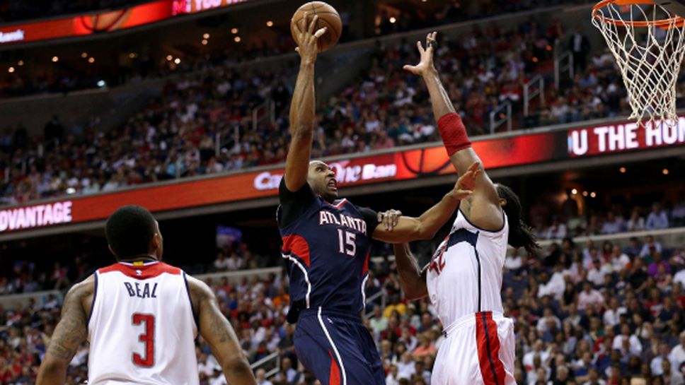 Хоукс удържаха Уизърдс за 2-2