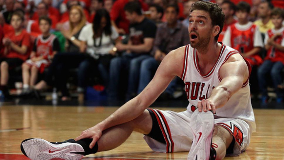 Пау Гасол стиска зъби и се завръща, за да спаси Чикаго