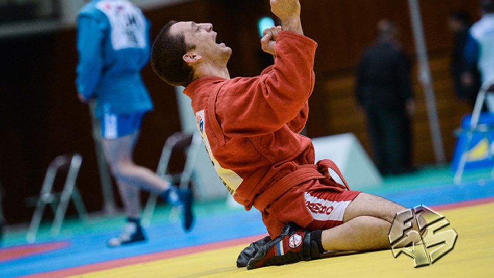 Сребърен медал за Борис Борисов от Европейското по Самбо