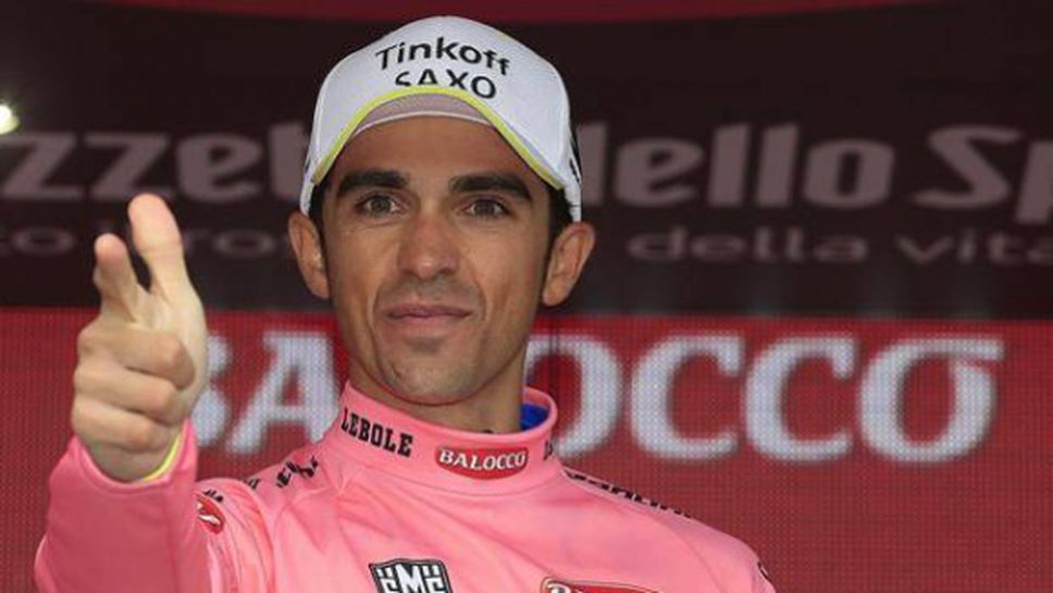 Васил Кириленка спечели 14-тия етап на "Джирото", Контадор поведе в класирането (ВИДЕО)