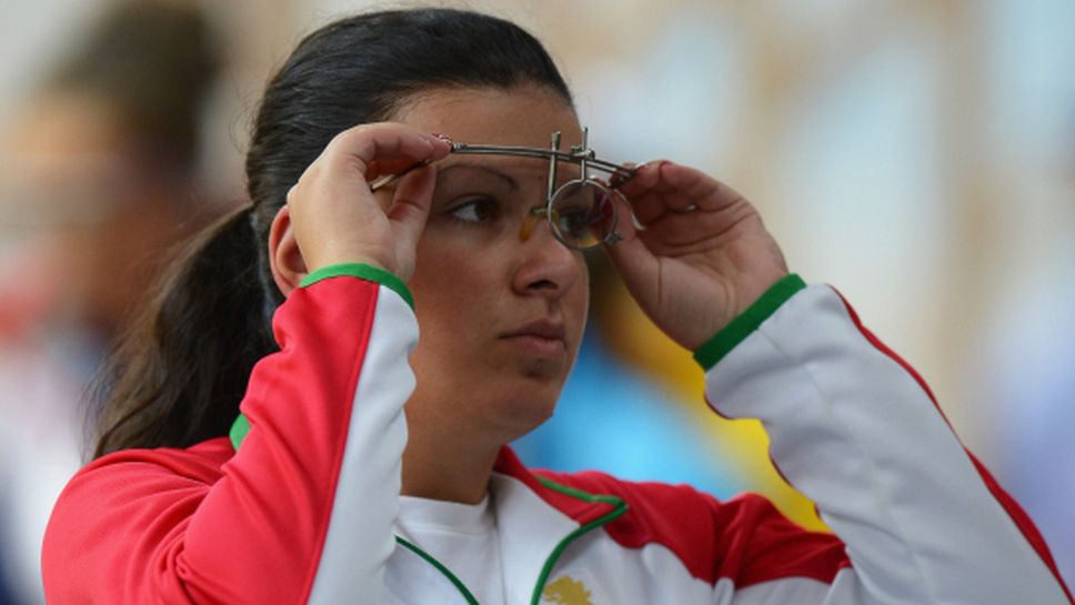 Антоанета Бонева четвърта на 25 метра пистолет на СК по спортна стрелба