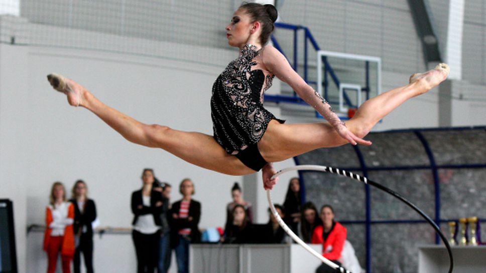 Отборът на Левски спечели титлата при жените на ДОП по художествена гимнастика