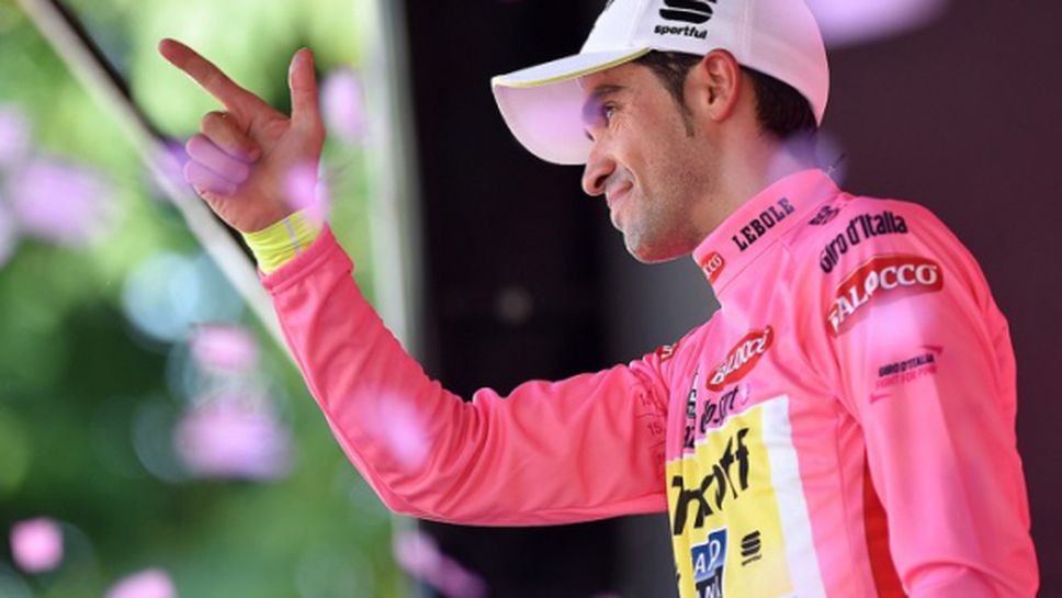 Контадор начело в генералното класиране на Джиро д'Италия преди последния ден