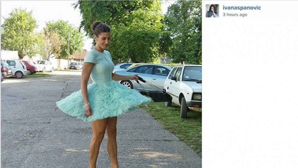 Атлетка се прави на Мерилин