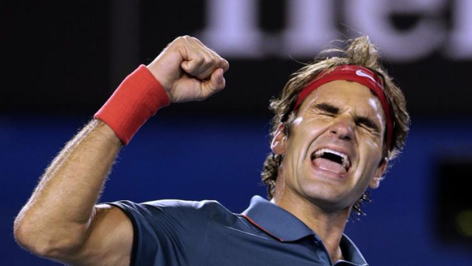 Федерер е последният полуфиналист на „Аустрелиън Оупън“