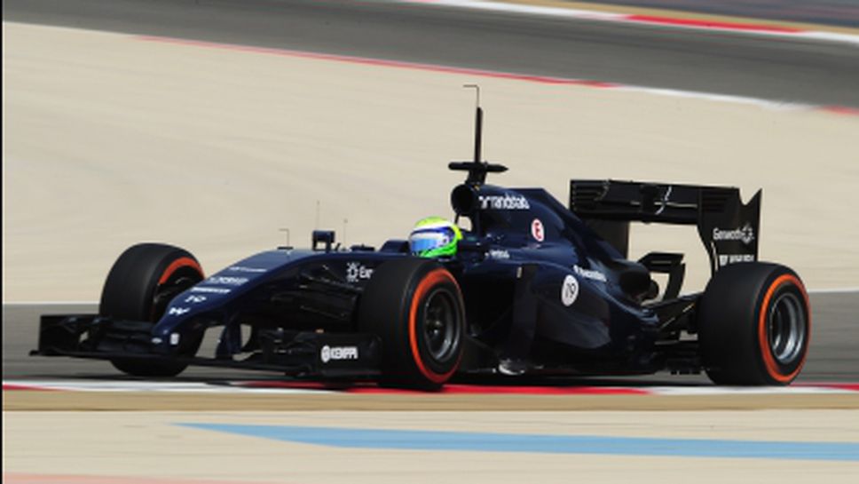 Маса поведе с Уилямс през третия ден от Ф1 теста в Бахрейн