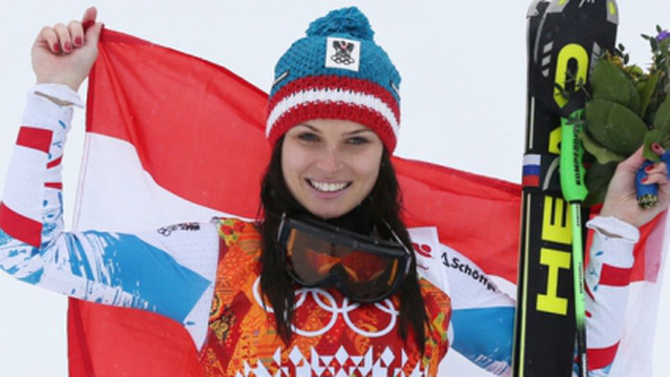 Ана Фенингер спечели гигантския слалом в Швеция