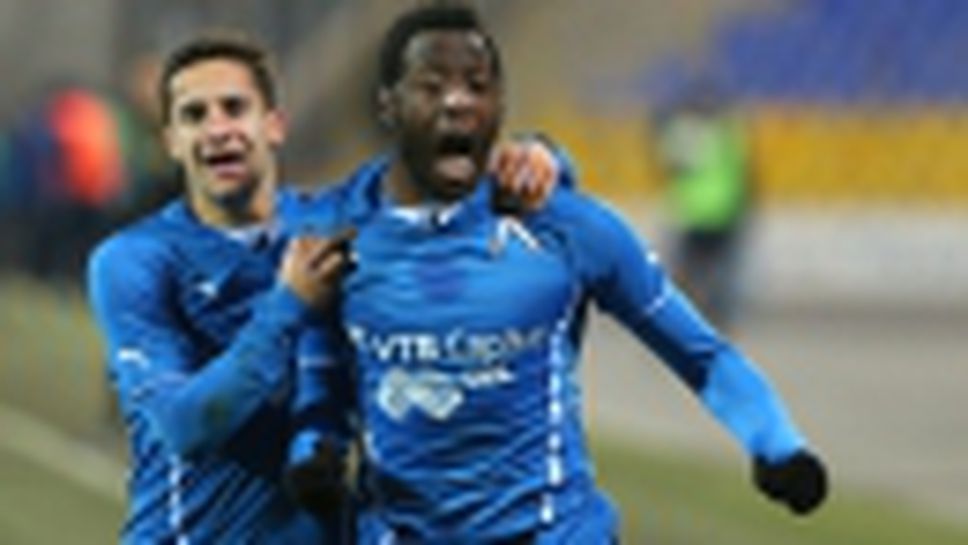 Туре отново блести за Левски при 2:0 над Черноморец