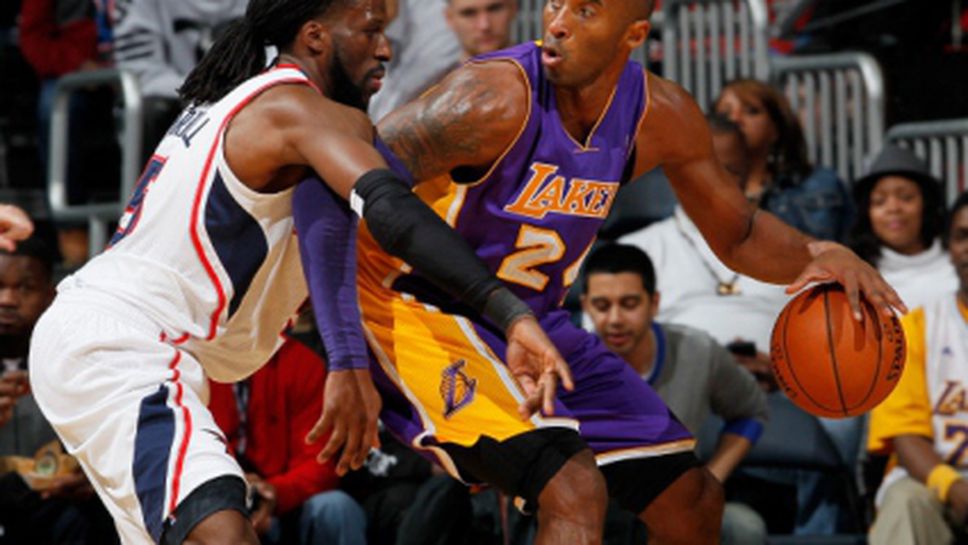 Коби Брайънт аут до края на сезона