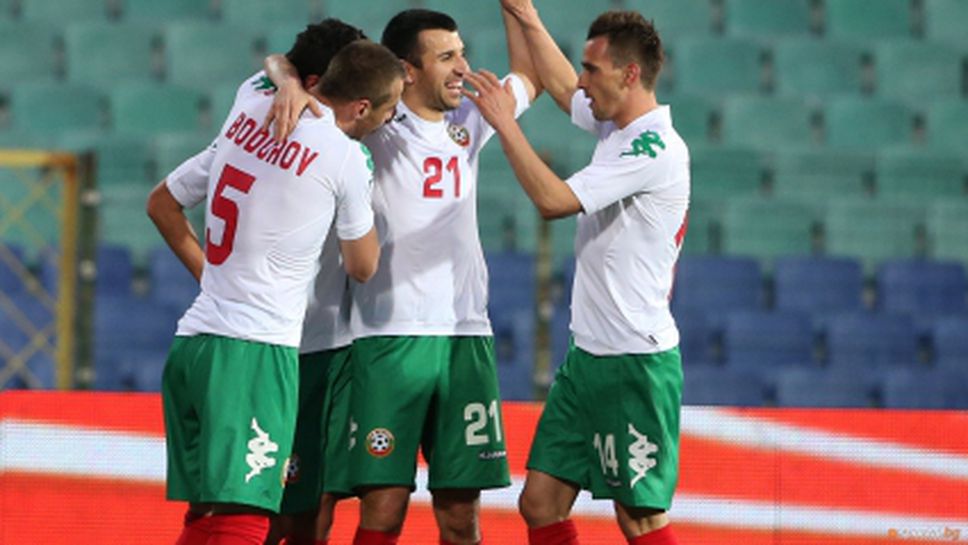 България напредна с 5 места в ранглистата на ФИФА