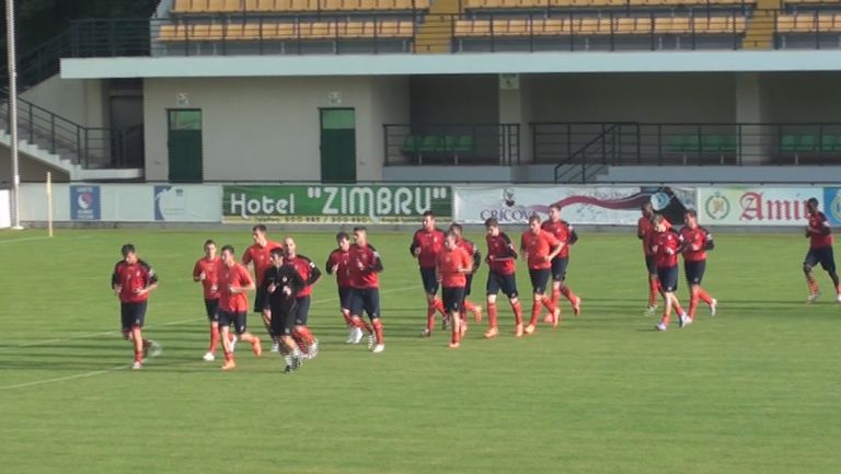 Първа тренировка за ЦСКА на молдовска земя
