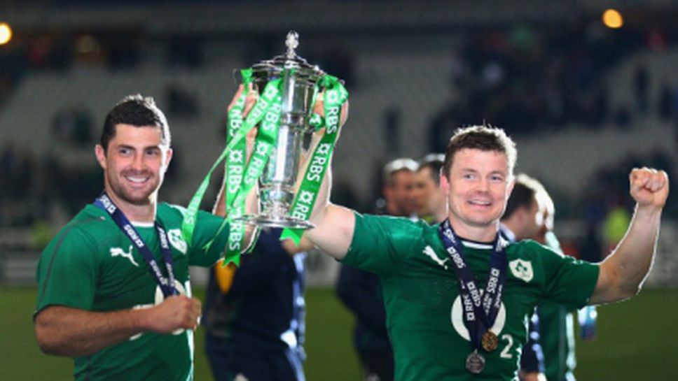 Ирландия спечели втора титла в турнира по ръгби Шестте нации в последните 28 години