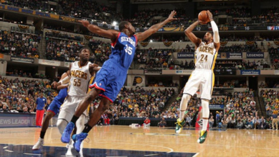 Индиана продължи черната серия на Филаделфия