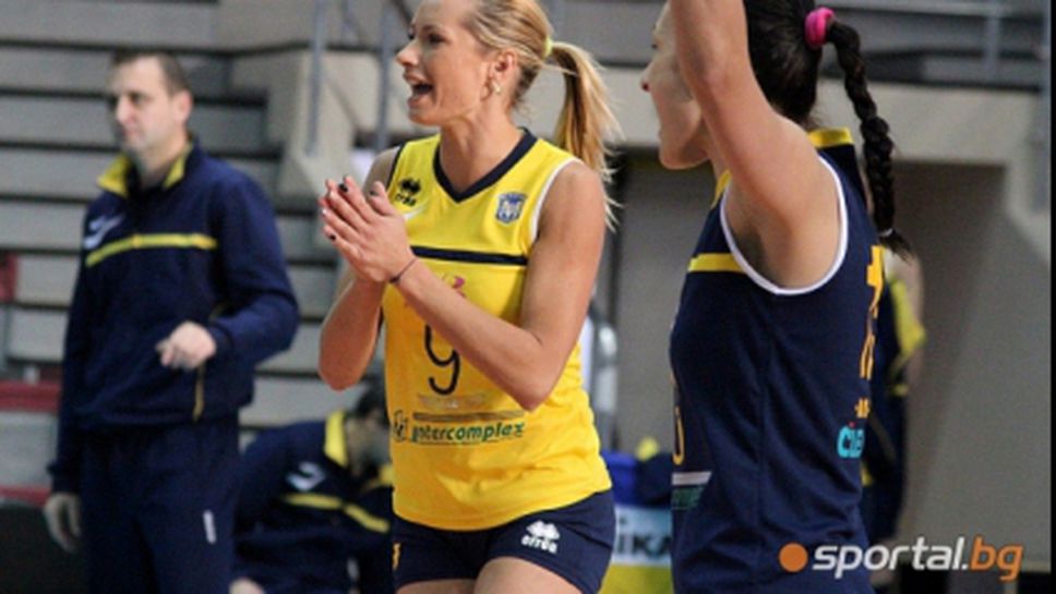 Първият полуфинал Марица - ЦСКА ще се играе утре в зала "Олимпиада"