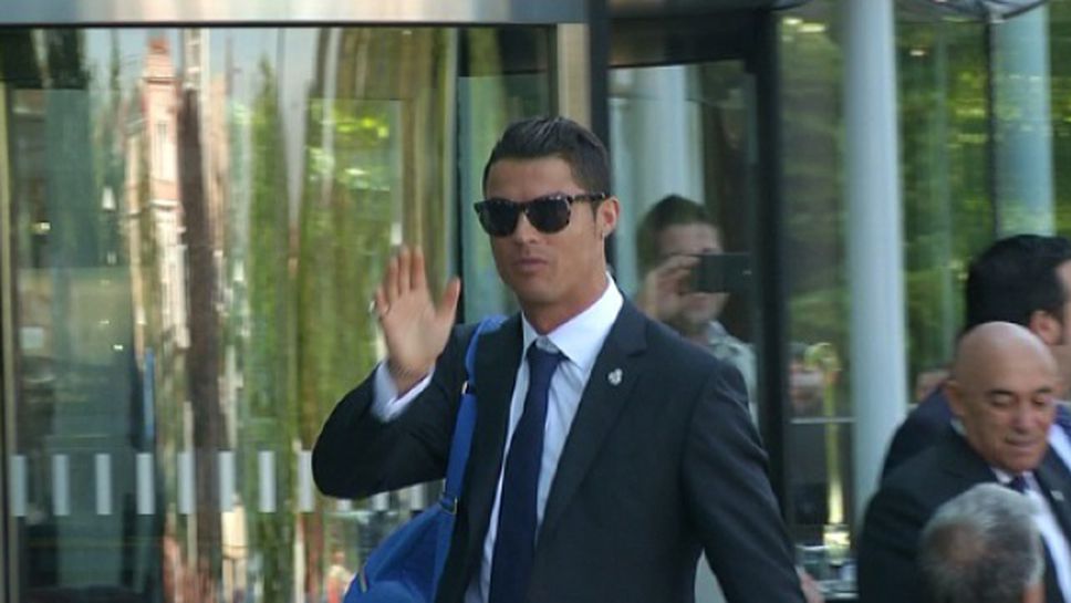 Реал Мадрид пристигна в хотела си