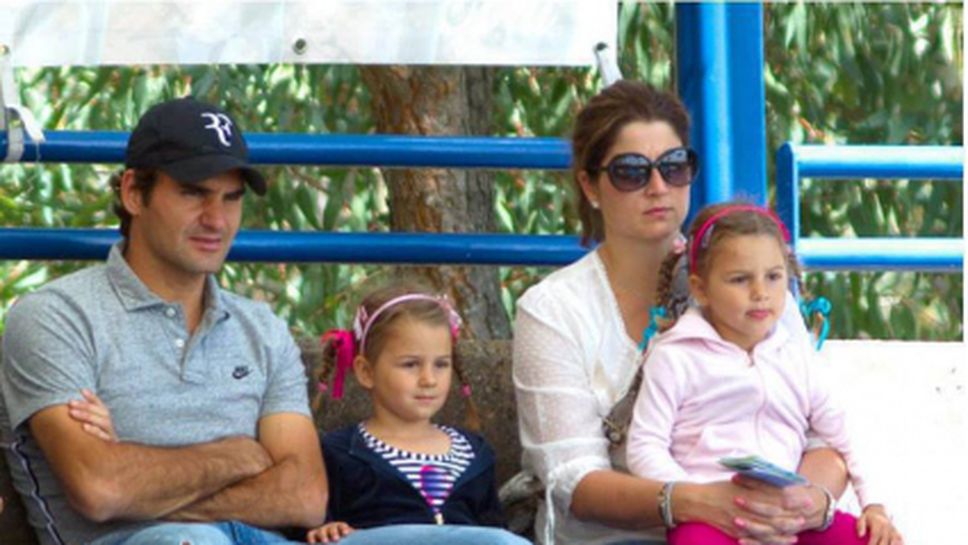 Федерер ще си вземе почивка заради новото попълнение в семейството му