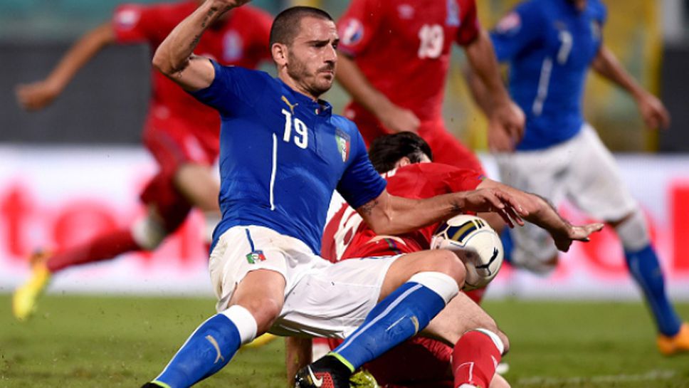 Италия - Азербайджан 2:1