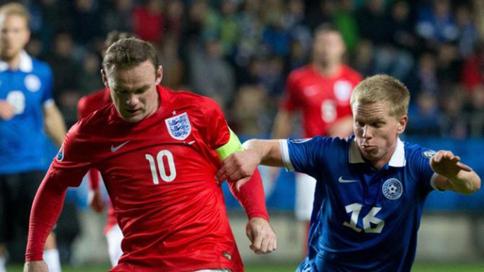 Естония - Англия 0:1