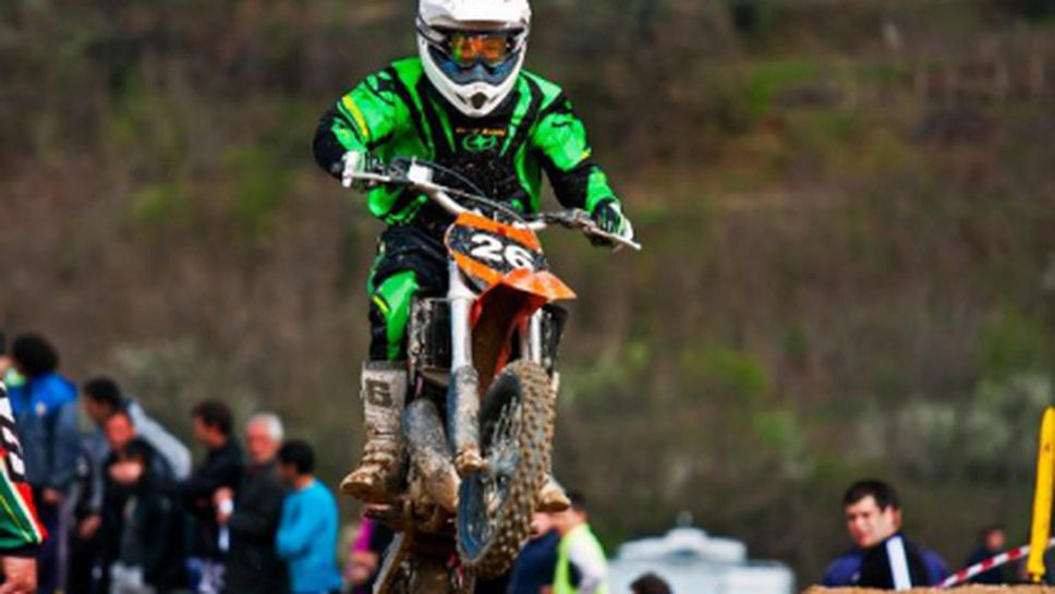 Отлично представяне на българите в първия кръг от Източно-европейския шампионат по мотокрос