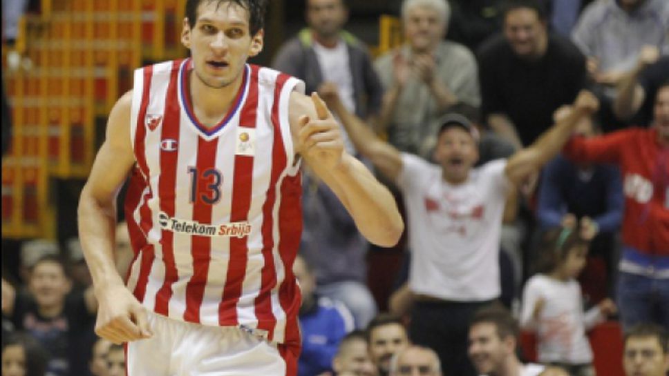 Бобан Марянович е MVP на I кръг на Евролигата - сезон 2014/15