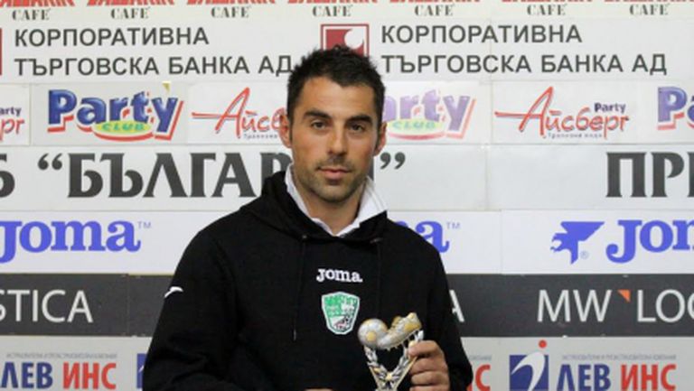 Георги Андонов спечели приза за футболист на 25-я кръг в "А" група