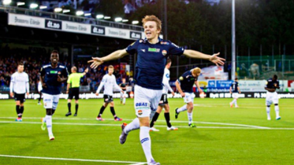 Детето-чудо на Норвегия се развихри за клуба си
