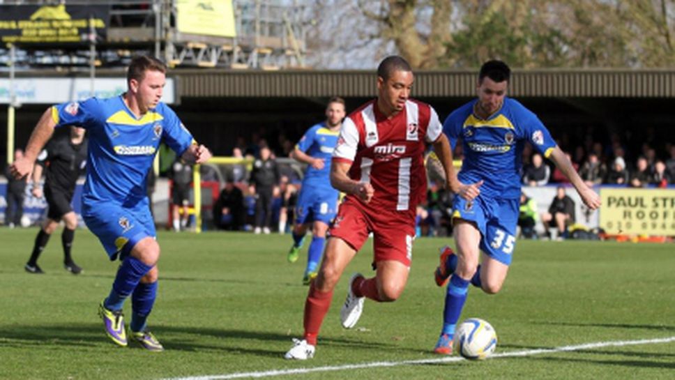 Това не се случва всеки ден - отбор вкара три гола за 127 секунди (видео)