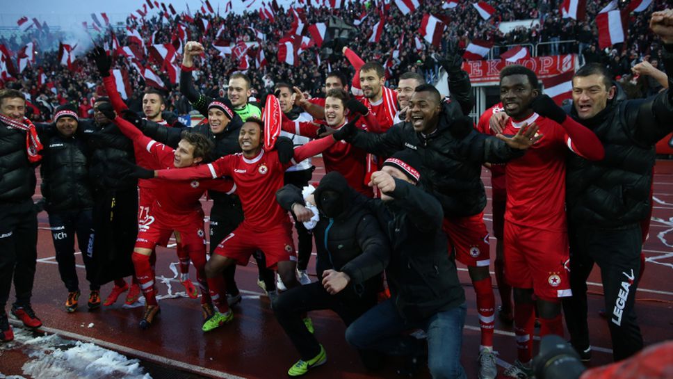 "Армейците" ликуват победоносно след поредната победа над Левски