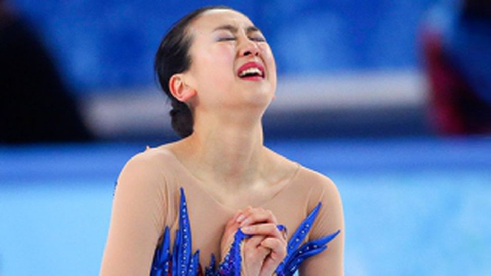 Мао Асада изпълни троен аксел и поведе след кратката програма