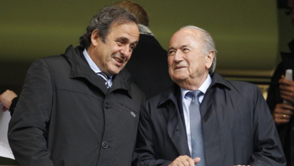 Платини и Блатер против използването на футбола за политически цели