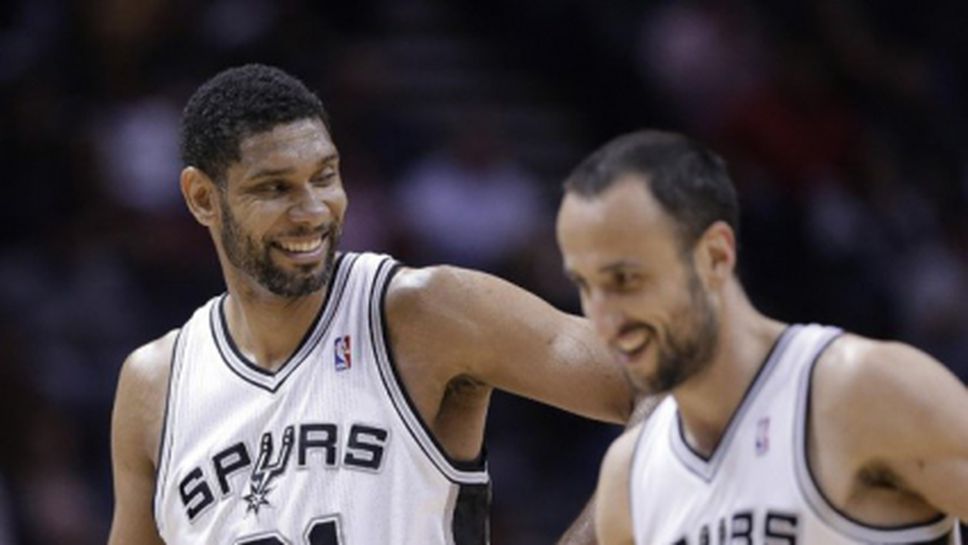 Сан Антонио увеличи серията си на 16 поредни победи в НБА