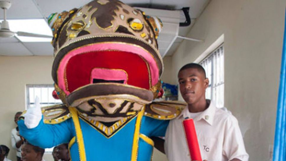 Представиха талисмана за СП за щафети в Насау