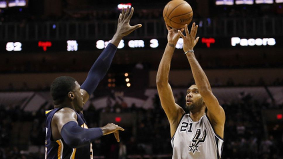 Тони Паркър изведе Сан Антонио до победа над Индиана